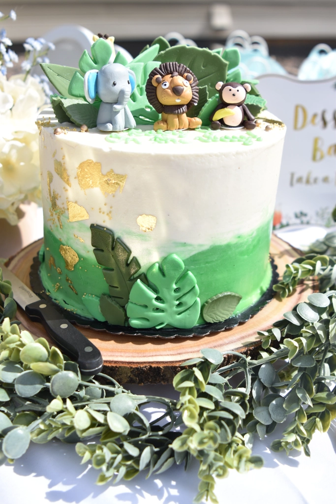 Pinterest inspired baby shower cake